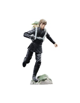 Hasbro Fans Disney Star Wars The Black Series: The Book of Boba Fett - Luke Skywalker &amp; Grogu Action Figure (15cm) (Excl.) (F7008)