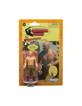 Hasbro Fans The Adventures of Indiana Jones: In Raiders of the Lost Ark - German Mechanic Action Figure (10cm) (Excl.) (F6079)