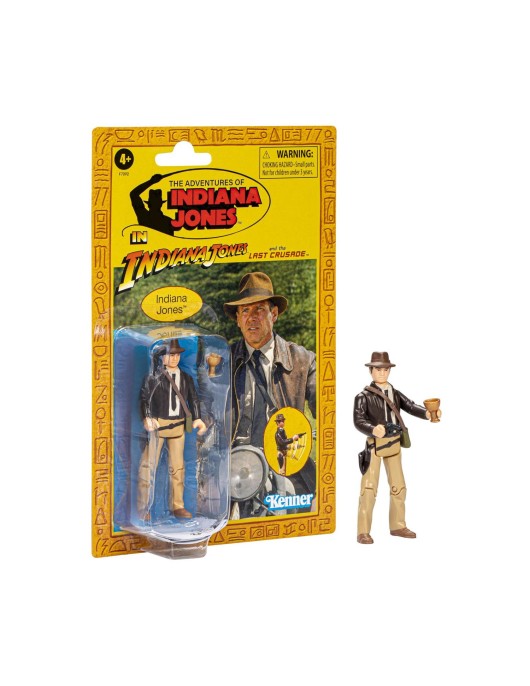 Hasbro Fans Indiana Jones and the Temple of Doom: Indiana Jones (Adventure) Action Figure (15cm) (Excl.) (F7092)