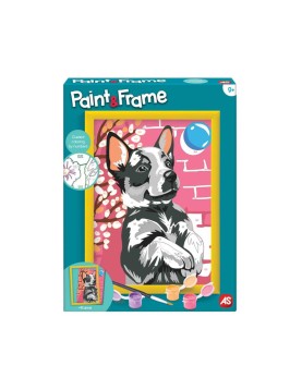 AS Paint &amp; Frame: Playful Husky (1038-41013)