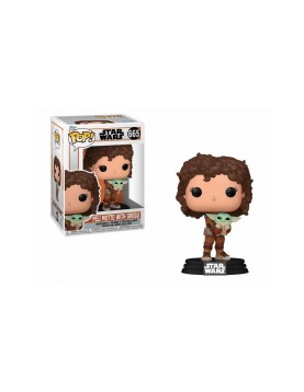 Funko Pop! Disney Star Wars: The Mandalorian - Peli Motto with Grogu #665 Bobble-Head Vinyl Figure