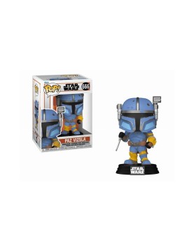 Funko Pop! Disney Star Wars: The Mandalorian - Paz Vizsla #666 Bobble-Head Vinyl Figure