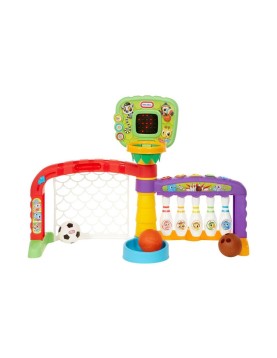 Little Tikes: Learn &amp; Play - 3-in-1 Sports Zone (Basketball / Soccer / Bowling) (643224P1E4C)