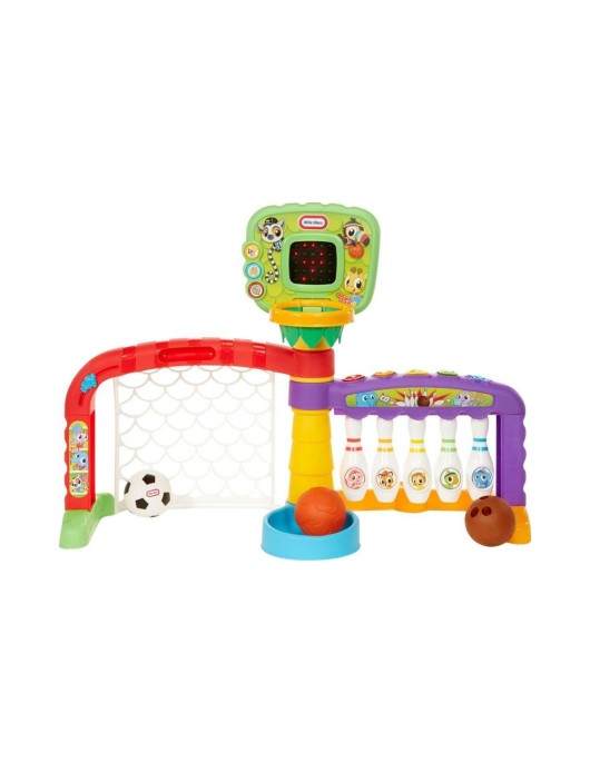 Little Tikes: Learn & Play - 3-in-1 Sports Zone (Basketball / Soccer / Bowling) (643224P1E4C)