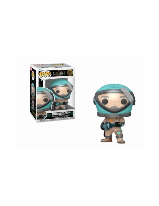 Funko Pop! Marvel: Loki Season 2 - Mobius (TVA Temporal Core Suit) #1313 Bobble-Head Vinyl Figure