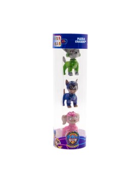 P.M.I. Paw Patrol: The Mighty Movie - Puzzle Eraser 3 Pack Figures (5cm) (Random) (PAWM1225)