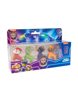 P.M.I. Paw Patrol: The Mighty Movie - Puzzle Erasers 5 Pack Figures (5cm) (Random) (PAWM1240)
