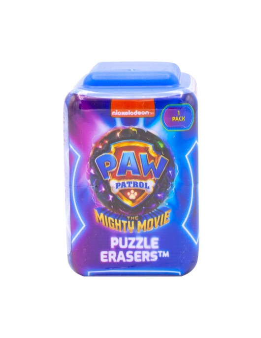 P.M.I. Paw Patrol: The Mighty Movie - 3D Puzzle Eraser 1 Pack Figure Blind Box (5cm) (Random) (PAWM1210)