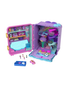 Mattel Polly Pocket: Pollyville - Resort Roll Away Playset (HKV43)