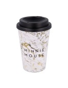 Stor: Disney: Minnie Mouse Small Plastic Double-Walled Coffee Tumbler (390ml) (01048)