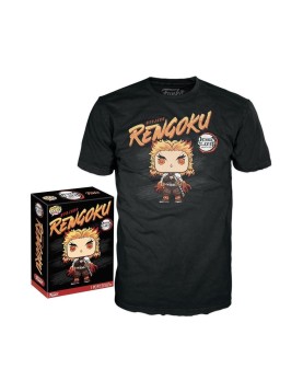Funko Boxed Tee: Demon Slayer - Rengoku (S)