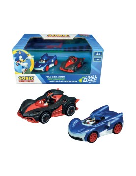 Carrera Pull Speed: Team Sonic Racing - Sonic vs. Shadow Twinpack - 1:43 (15813023)