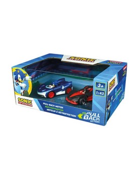 Carrera Pull Speed: Team Sonic Racing - Sonic vs. Shadow Twinpack - 1:43 (15813023)