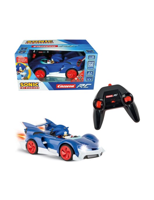 Carrera R/C Car: 2,4GHz Team Sonic Racing - Sonic (Performance Version) - 1:18 (370201063)