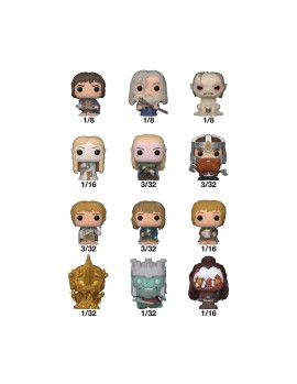 Funko Bitty Pop! Singles: The Lord of the Rings (Blind Bag/Random) Vinyl Figures