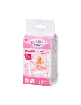 Zapf Creation: Baby Born - Nappies (5 pack) (826508-116718)