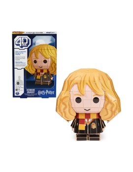 Spin Master Harry Potter: 4D Build - Hermione Granger 3D Cardstock Puzzle Model Kit (6069825)