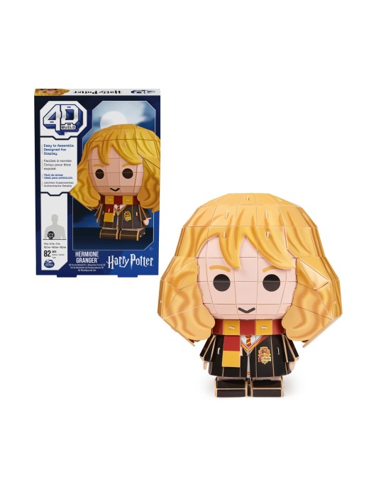 Spin Master Harry Potter: 4D Build - Hermione Granger 3D Cardstock Puzzle Model Kit (6069825)