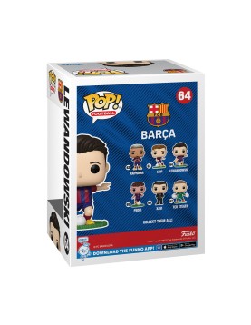 Funko Pop! Football: Barcelona - Lewandowski #64 Vinyl Figure