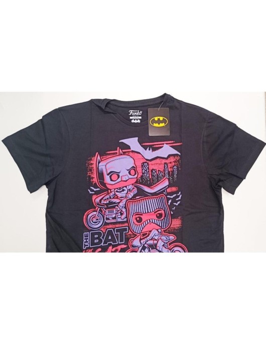 Funko Pop! Tee: Batman - The Bat & The Cat (L)