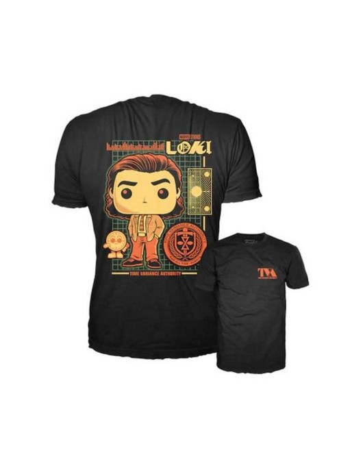 Funko Pop! Tee: Marvel - Loki TVA (L)