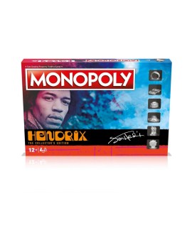 Winning Moves Monopoly: Jimi Hendrix Board Game (English Language) (WM03131-EN1)