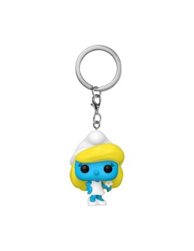 Funko Pocket Pop!: The Smurfs - Smurfette Vinyl Figure Keychain
