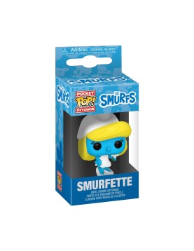 Funko Pocket Pop!: The Smurfs - Smurfette Vinyl Figure Keychain