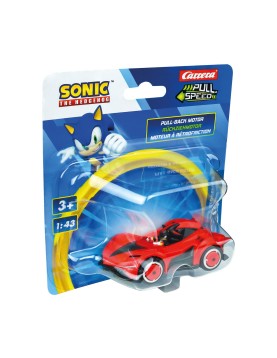 Carrera Pull Speed: Sonic The Hedgehog - Shadow the Hedgehog (Red) Pull-Back Vehicle 1:43 (15818328)