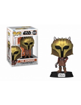 Funko Pop! Star Wars: The Mandalorian S10 - The Armorer (Special Edition) #717 Bobble-Head Vinyl Figure