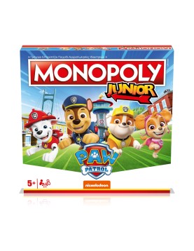 Winning Moves Monopoly Junior: Paw Patrol Επιτραπέζιο (Ελληνική Γλώσσα) (WM04163-GRK)