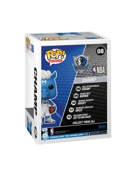 Funko Pop! NBA Mascots: Dallas Mavericks - Champ #08 Vinyl Figure