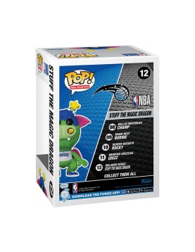 Funko Pop! NBA Mascots: Orlando - Stuff The Magic Dragon #12 Vinyl Figure