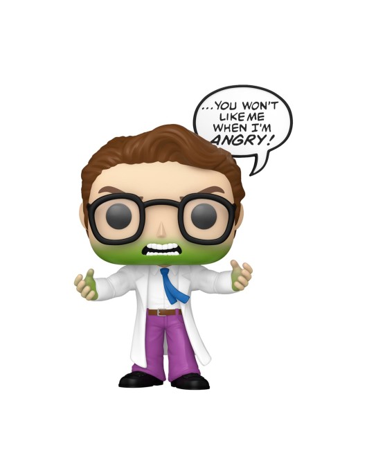 Funko Pop! Comics: Marvel - Bruce Banner (Don't Make Me Angry) #1417 Bobble-Head Vinyl Figure