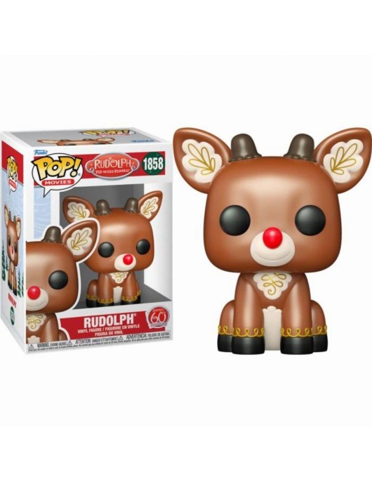 Funko Pop! Movies: Rudolph Red-Nosed Reindeer - Rudolph (Sitting) #1858 Vinyl Figure