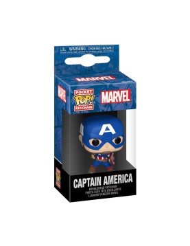 Funko Pocket Pop: Marvel New Classics - Captain America Vinyl Figure Keychain