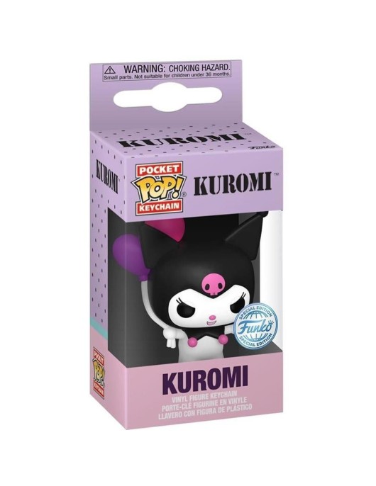 Funko Pocket Pop! Sanrio: Kuromi - Kuromi (Balloon) (Special Editon) Vinyl Figure Keychain