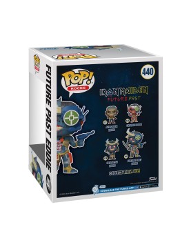 Funko Pop! Super: Iron Maiden - Future Past Eddie #440 Vinyl Figure (6")