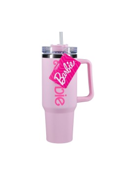 Paladone: Barbie XL Multiway Insulated Travel Mug with Straw (1200ml) (PP13760BR)