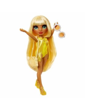MGA Rainbow High: Swim &amp; Style Fashion - Sunny Madison (Yellow) Doll (507284-EUC)