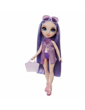 MGA Rainbow High: Swim &amp; Style Fashion - Violet Willow (Purple) Doll (507314-EUC)