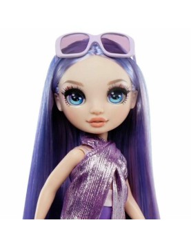 MGA Rainbow High: Swim &amp; Style Fashion - Violet Willow (Purple) Doll (507314-EUC)