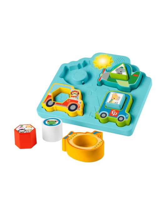 Fisher-Price® Shapes & Sounds Vehicle Puzzle (HRP31)
