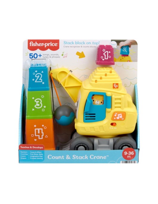 Fisher-Price® Count & Stack Crane (HWY62)