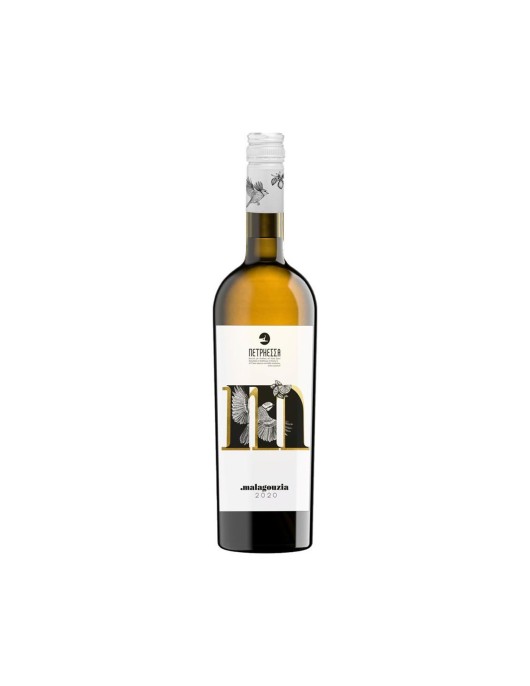 Petriessa Estate - Malagouzia White Dry Wine P.G.I.,750ml