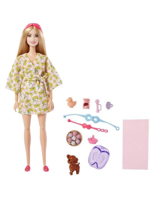 Mattel Barbie: You Can Be Anything - Self-Care Spa Day with Puppy Doll (HKT90)