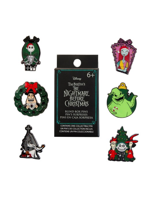 Loungefly: Walt Disney - Nightmare Before Christmas Seasonal Blind Box Enamel Pins