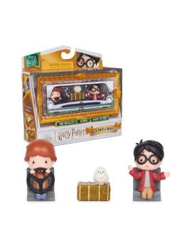 Spin Master Harry Potter: Micro Magical Moments - Ron Weasly/Hedwig/Harry Potter Mini Figures 3Pack (6068612)