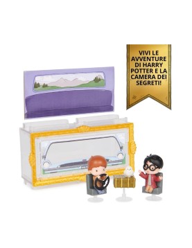 Spin Master Harry Potter: Micro Magical Moments - Ron Weasly/Hedwig/Harry Potter Mini Figures 3Pack (6068612)