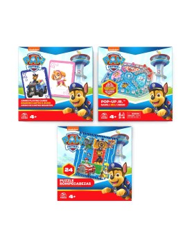 Spin Master Paw Patrol: Game Bundle - Jumbo Cards, Pop-Up Game, 24-Piece Puzzle (6066829)